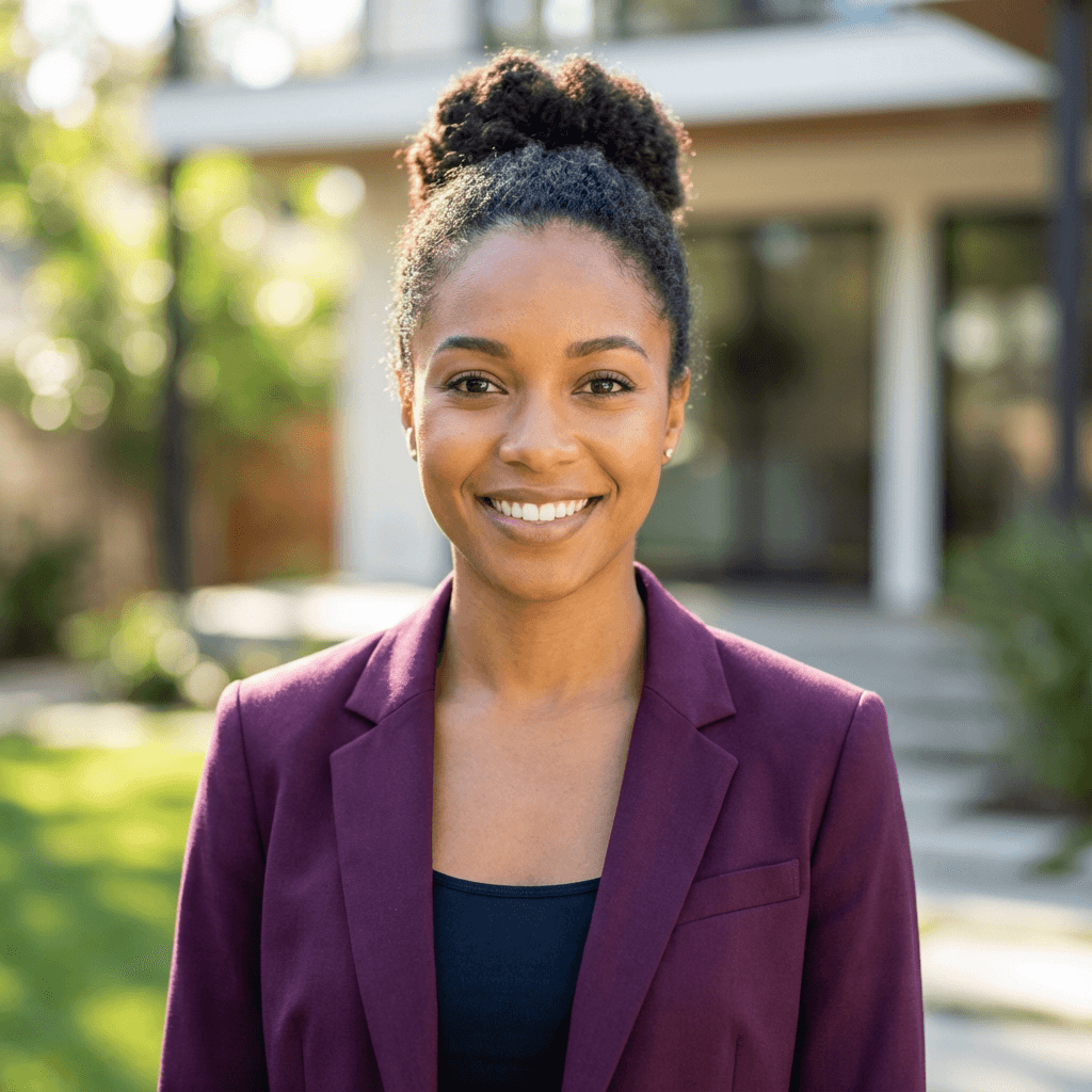 Sarah Mitchell, facility manager, at a commercial property